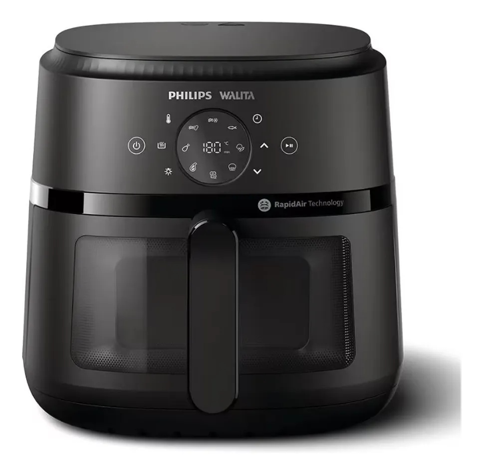 Fritadeira Elétrica Airfryer Philips Walita Série 2000 Xl Di