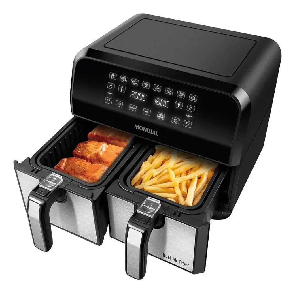 Fritadeira Elétrica Sem Óleo Air Fryer Mondial Afd-01-bi 8l 1