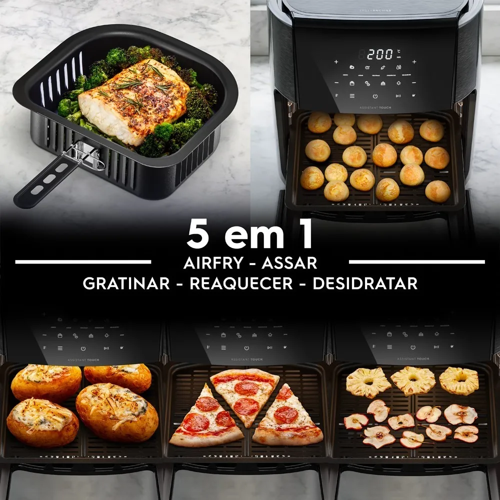 Fritadeira Elétrica sem Óleo Forno Bancada Electrolux EAF85 Grafite 2