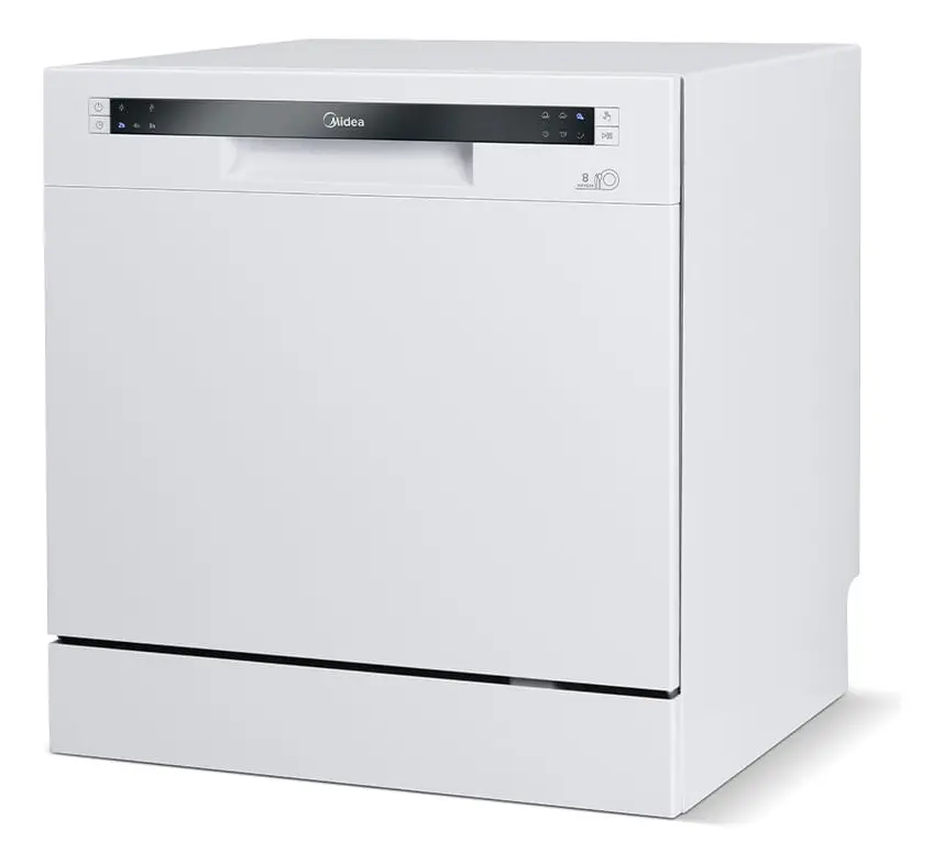 Lava Louças 8 Serviços Midea Cor Branca Cor Branco