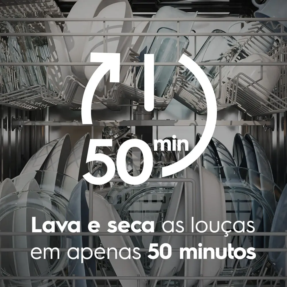 Lava-louça Electrolux 10 Serviços Inox Lava E Seca 50' Ls10e Prateado 4