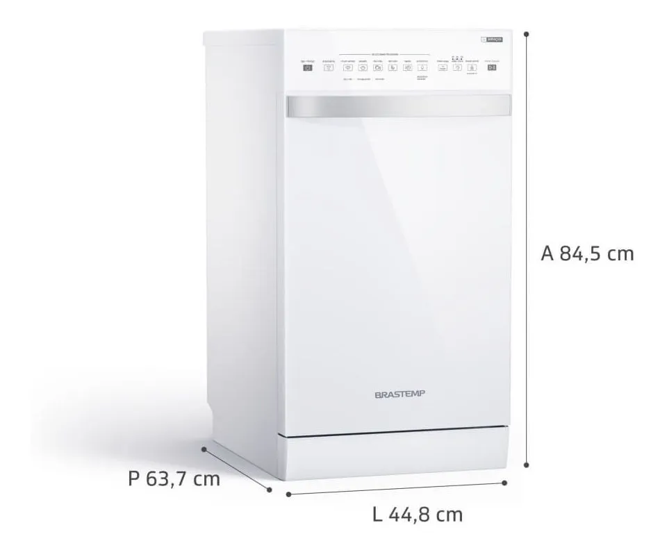 Lava-louças 10 Serviços Brastemp Branco Com Ciclo Pesado - 2