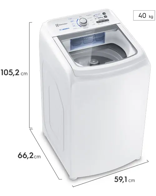 Máquina De Lavar 13kg Electrolux Cesto Inox, Jet&clean Led13 Cor Branco 2