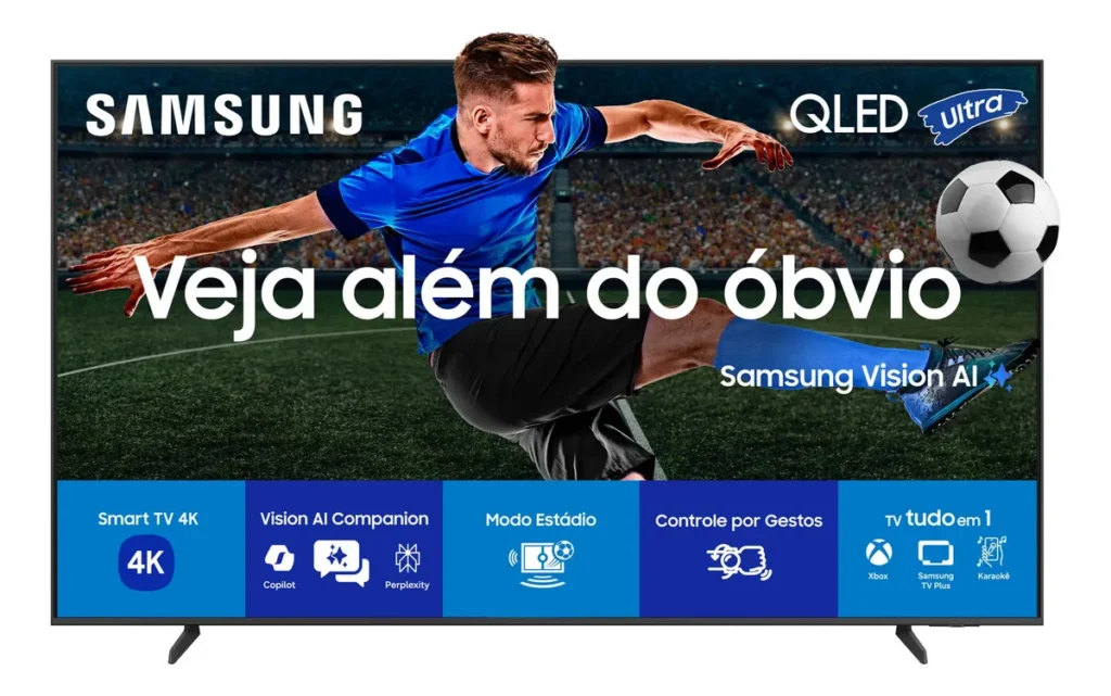 Samsung Vision AI TV 55 QLED Ultra 4K QEF1 2025