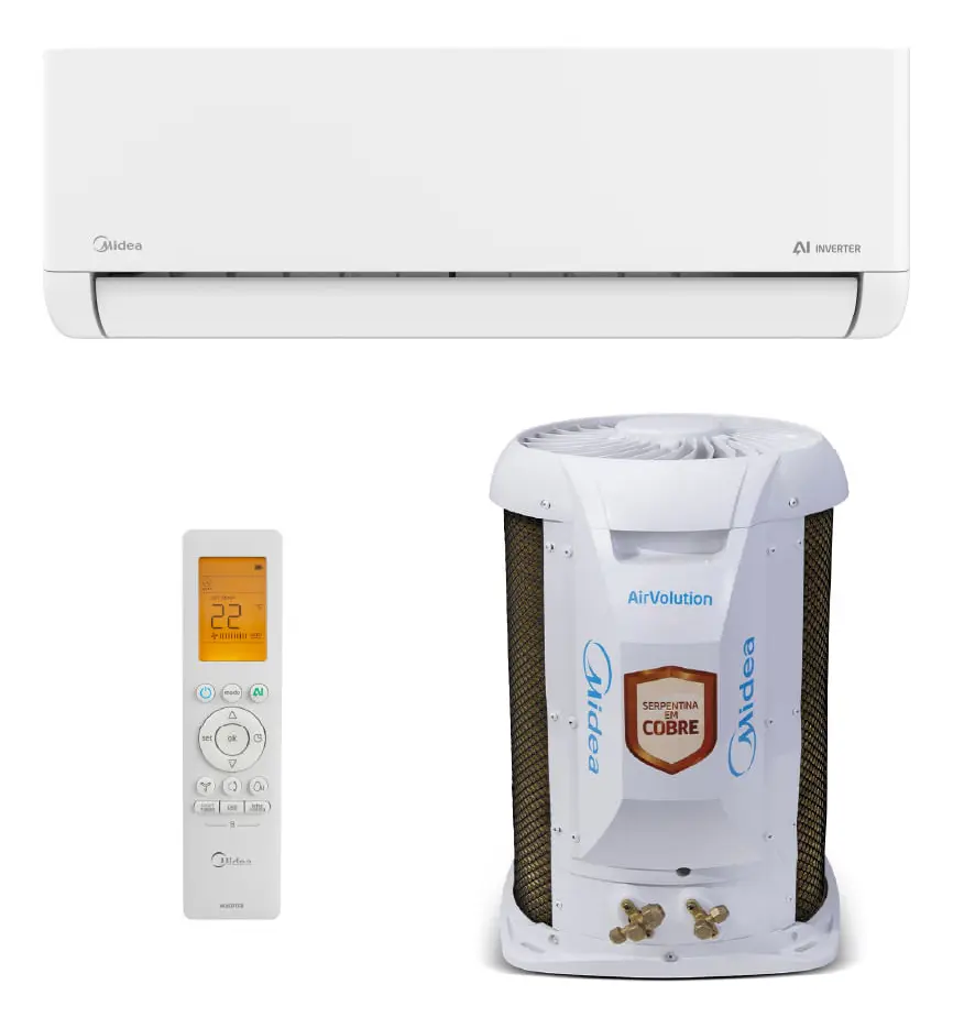 Ar Condicionado Hw Midea Ai Airvolution Inverter 9k F 220v