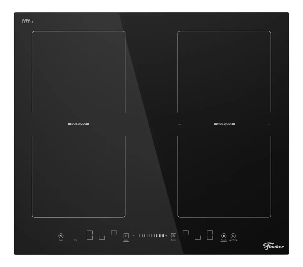 Cooktop Indução Fischer 4 Bocas Smartzone Com Booster 220v